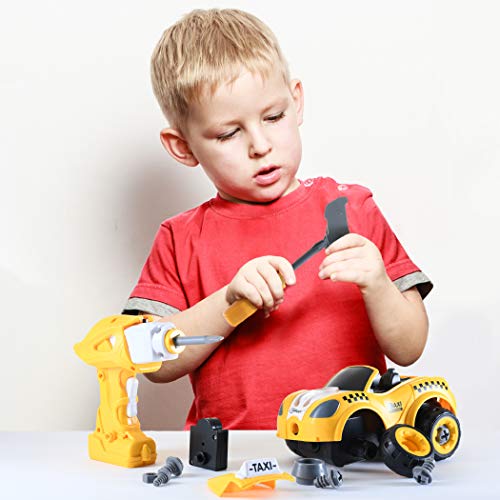 Construction Toys 3in1 Building Set Electric Drill Remote Control Car Truck Toys