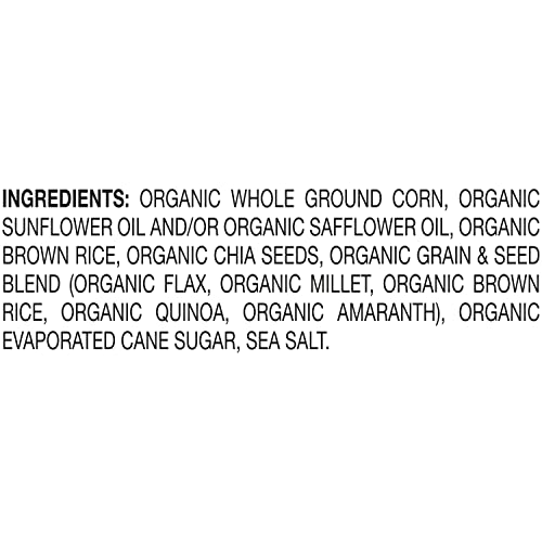 Late July Snacks Organic Multigrain Tortilla Chips Sea Salt, 7.5 Oz