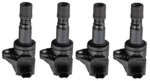 Ena Set of 4 Ignition Coil Pack Compatible With Honda Acura Civic Hr V