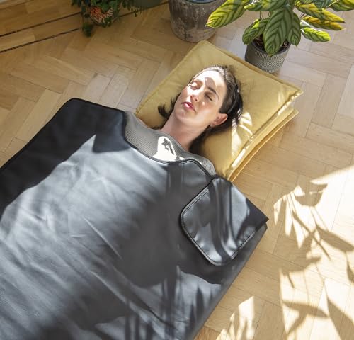 Reviiv Sauna Blanket Towel 100% Soft Cotton Moisture Wicking for Fir Sauna