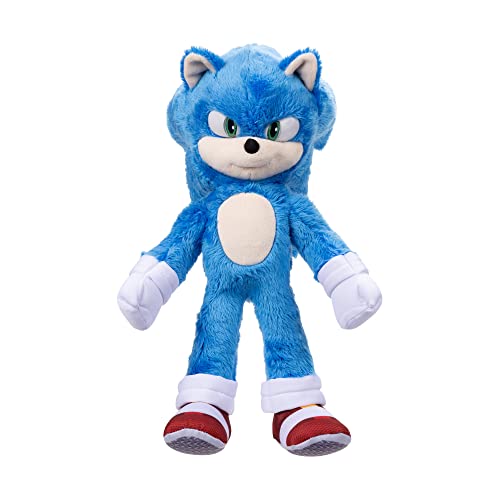 Sonic the Hedgehog Sonic Movie 13" Plush 5.6 X 5.4 X 14 Inches