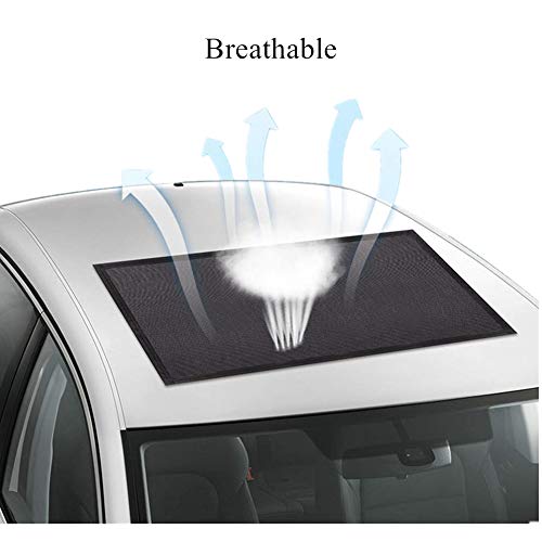 Upgrade Sunroof Sun Shade Magnetic Net Car Black