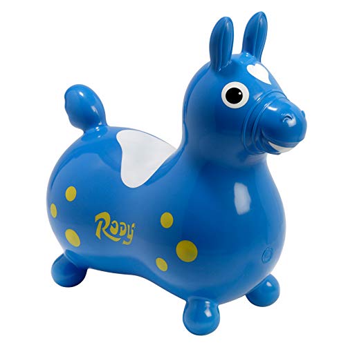 Gymnic Rody Bounce Horse Blue Inflatable Bouncy Toy
