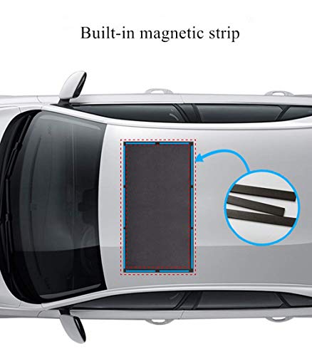 Upgrade Sunroof Sun Shade Magnetic Net Car Black