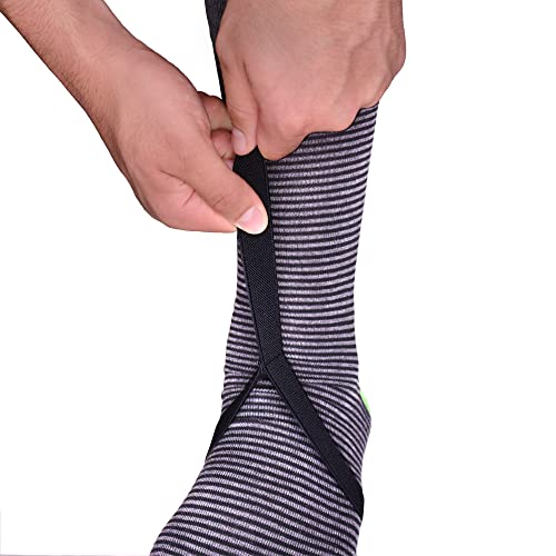 Comfy Clothiers Stirrup Shirt Stays for Men (with Foot Loop) - Adjustable Elastic Shirt Stay Garter (1 Pair of Shirt Keepers)