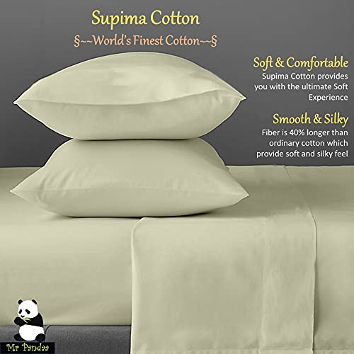 Mr Pandaa 100% American Supima Cotton 1000 Thread Count Sheet Set