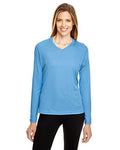 Team 365 Ladies' Zone Performance Long-Sleeve T-Shirt XL SPORT LIGHT BLUE
