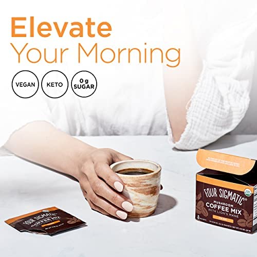 Four Sigmatic Foods Mushroom Instant Coffee 0.9 Oz 10 Count