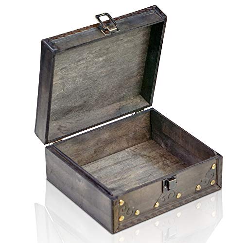 Brynnberg | Pirate Treasure Chest Storage Box - Monk 7,9" x7,1 x3,5