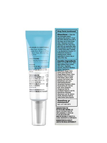 Acure Incredibly Clear Acne Spot Pimple Remover 2% Salicylic Acid Vegan 0.5 Oz