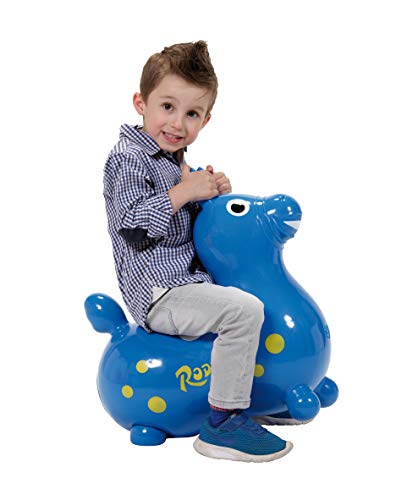 Gymnic Rody Bounce Horse Blue Inflatable Bouncy Toy