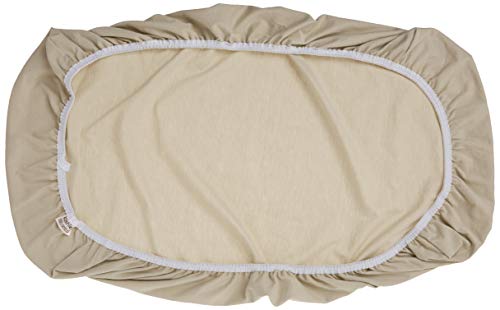 Kushies Organic Jersey Bassinet Fitted Sheet, Green