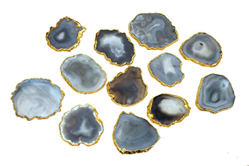 Esplanade Natural Agate Coasters Bar Beer Coffee Tableware Natural Grey