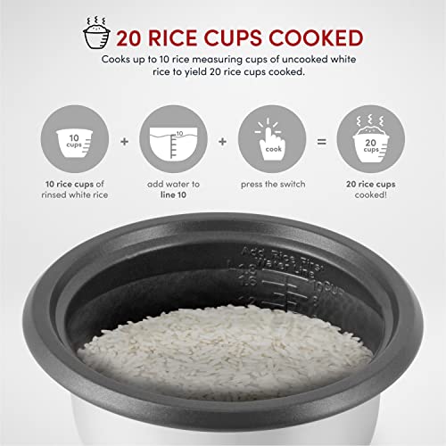 Aroma Housewares ARC 360 NGP 20 Cup Pot Style Rice Cooker