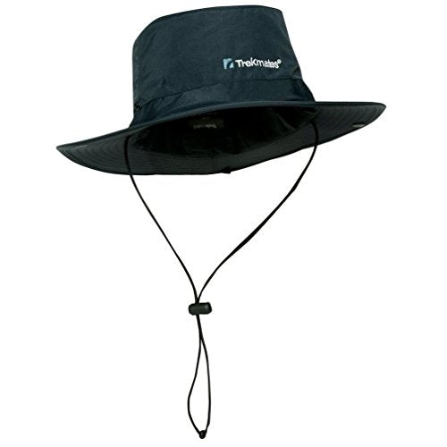 Trekmates Explorer Dry Wide Brimmed Hat (Navy, Small/Medium)