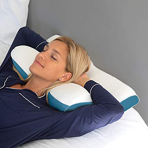 Neck and shoulder relief pillow best sale