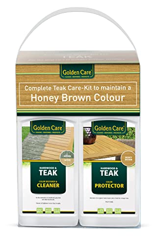Golden Care Honey Brown Cotour Teak Cleaner 1 Liter
