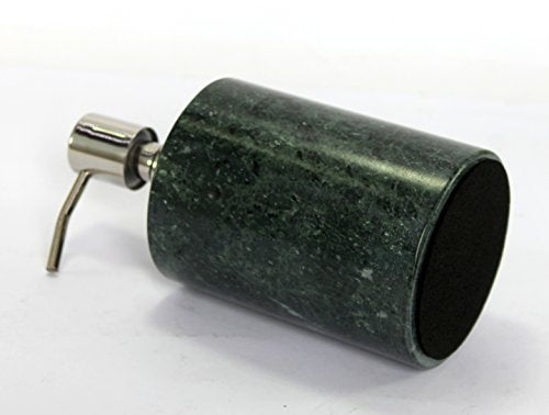 Kleo Soap Dispenser Lotion Dispenser Made of Natural Stone in Green Color