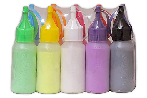 Rangoli Colour Powder Bottles Kolam Rangoli Powder for Floor