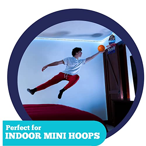 Botabee 5" Mini Basketball Balls for Mini Hoop Basketball or Over The Door Basketball Hoop Games | PVC, Small Basketball for Indoor or Outdoor Play (Mini Basketball, 3 Pack)