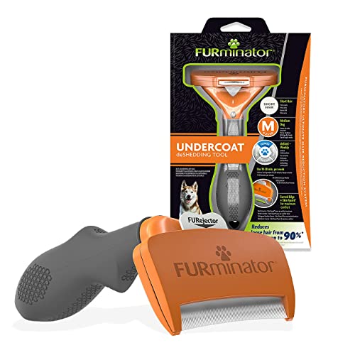 Furminator Undercoat Deshedding Tool Medium Short Hair Dogs 9 to 23 Kg T691665