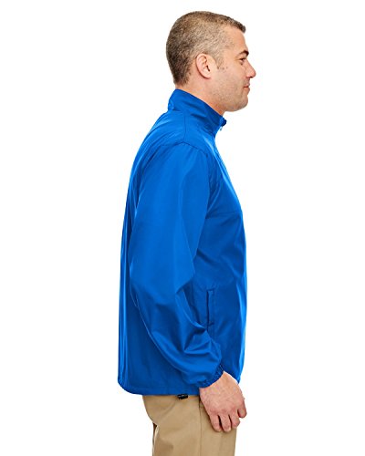 UltraClub Adult Micro-Poly Quarter-Zip Wind Shirt 3XL ROYAL