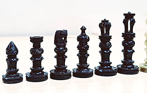 Stonkraft Natural Stone Chess Pieces 2.5 Inches King White