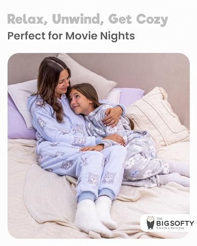 The Big Softy - Adult Onesie Pajamas for Women, Teddy Fleece