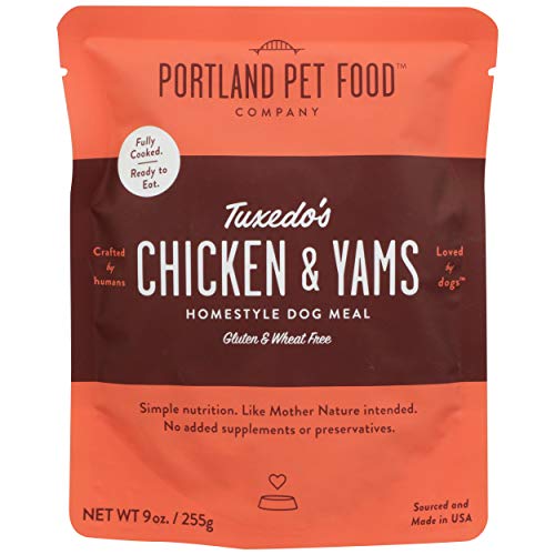 Portland Pet Food Company Tuxedo's Chicken & Yams Dog Meal 9 Oz