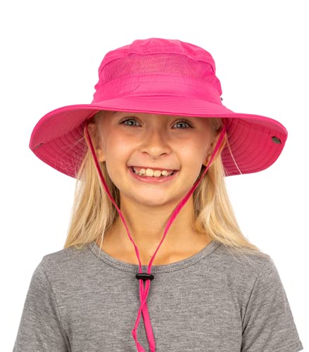 GearTOP Kids Sun Hat UPF 50 Color Pink Camping Fishing