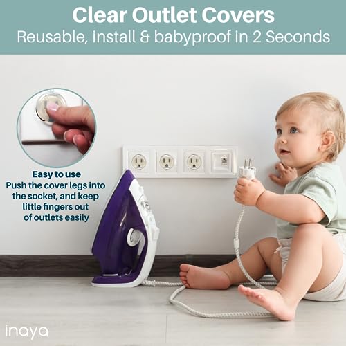 Complete Baby Proofing Kit - Child Safety Hidden Locks for Cabinets & Drawers, Adjustable Safety Latches, Corner Guards and Outlet Covers - Baby Proof Pack to Keep Your Child Safe at Home