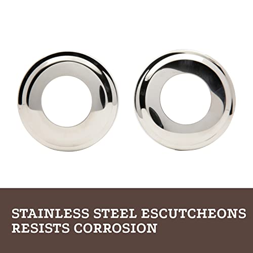 Stainless Steel Escutcheons for Pool Handrail(Pack of 2)