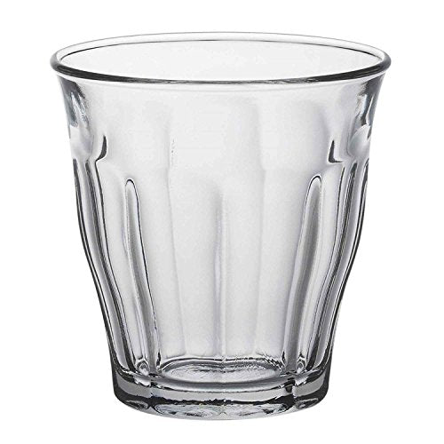 Duralex, Clear 25 Cl Picardie Tumbler 6 Pack Glass 8 to 3.4 Ounce