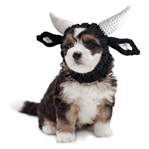 Zoo Snoods Bull Dog Costume No Flap Ear Wrap Hood for Pets