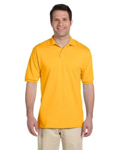 Jerzees Men's Jersey Polo with Spot Shield 4XL Gold
