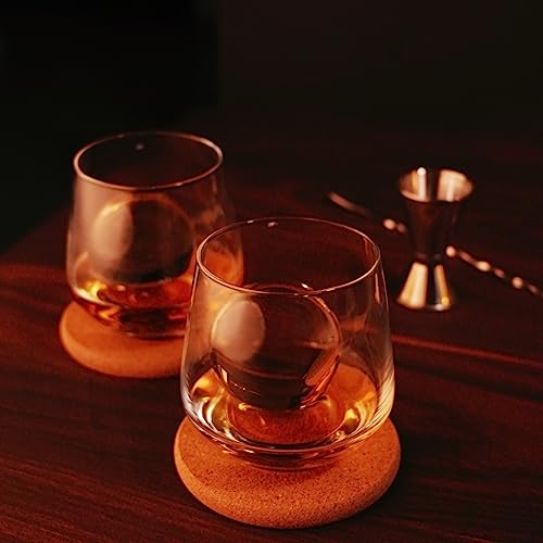 Samuelworld Clear Ice Ball Maker Premium Slow Melting Balls Whiskey Easy Clean