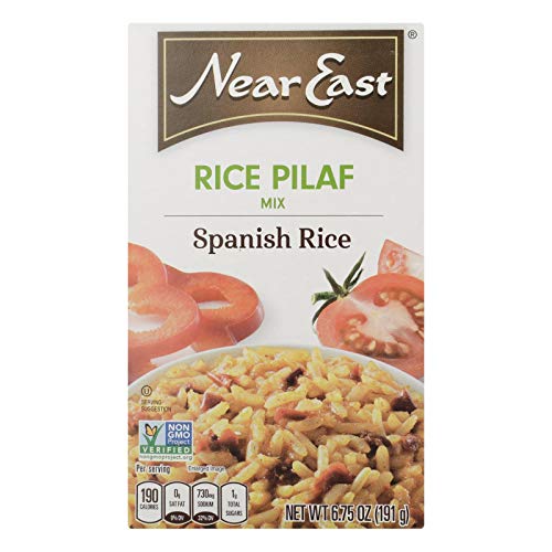 Near East Rice Mix Pilaf Spanish 6.75 Oz Pk 12