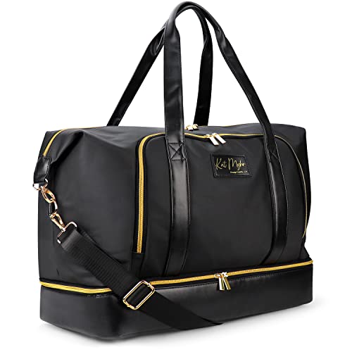 Kat Myhr Weekender Travel Bag Carry on Bag for Airplanes & Women Duffle Bag