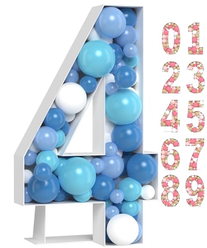 The Party Inc Super Easy Assembly Numbers for Balloons Decoraciones