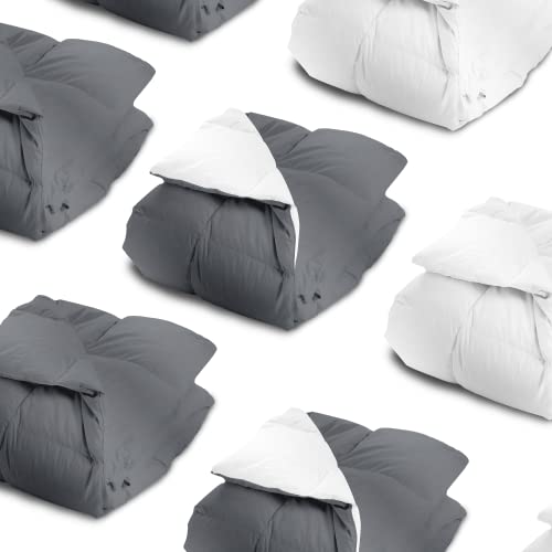 Nezt Comforter Single White Microfiber 237 cm x 177 cm Mattress Pads & Toppers