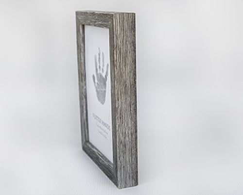The Grandparent Gift Co. Baby Keepsake Kit Handprint Footprint Farm House Frame