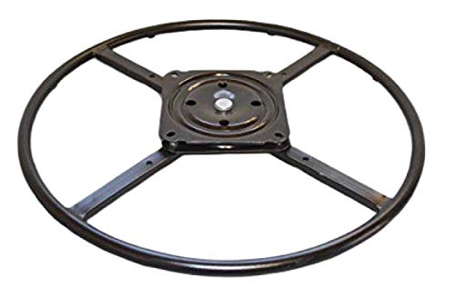 2WAYZ 24” Bar Stool Swivel Ring Base, Hardware Replacement Part (1.8MM Thickness - Extra Heavy Duty). New Life for Chairs, Rockers and Recliners. Quickly Installed Bearing Kit. Enjoy!