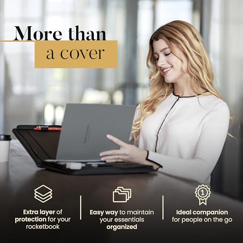 Luxury Folio Cover Compatible With Rocketbook Pro 2.0 8.5x11inch