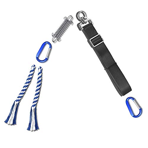 JT PET Outdoor Spring Pole for Small and Medium Dogs 15 Inch of Rope
