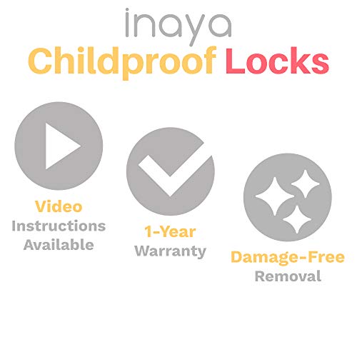 Sliding Door Lock for Child Safety (4-Pack) Inaya