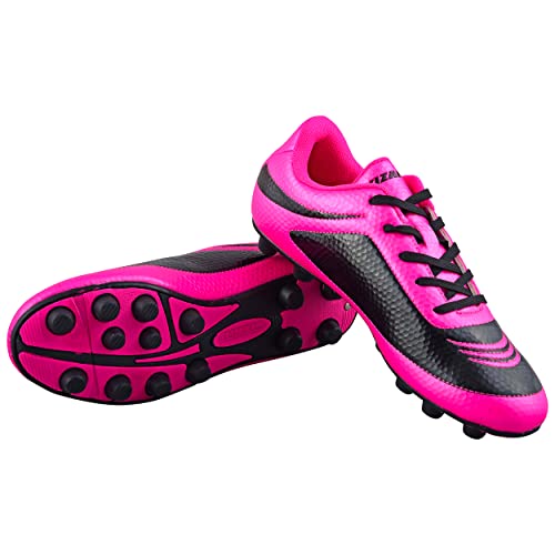 Vizari Infinity FG Soccer Cleats Firm Pink/Black Toddler Pair Of Shoes