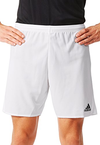 Adidas Men Parma 16 Shorts Color White Black Size Small