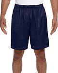 A4 N5293 Adult Tricot-Lined 7 Mesh Short Navy X-Large
