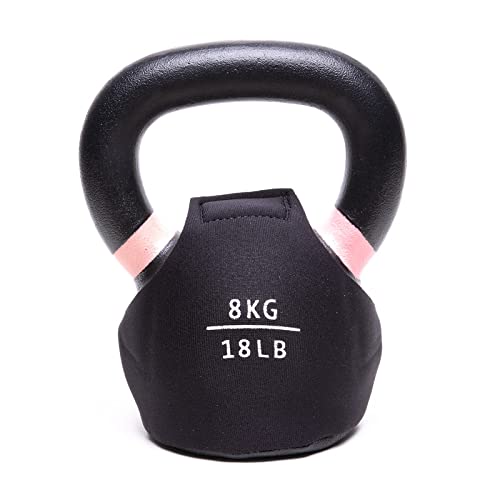 SPECIFIC TO KETTLEBELL KINGS PRODUCTS - Powder Coat Kettlebell Wrap - KG - Floor Protector Kettlebell Cover With 3mm Neoprene Sleeve for Gym or Home Fitness Kettlebell Protection (22KG)