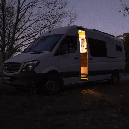 Living in a Bubble Insulated Blackout Windshield Cover Van Life Essentials